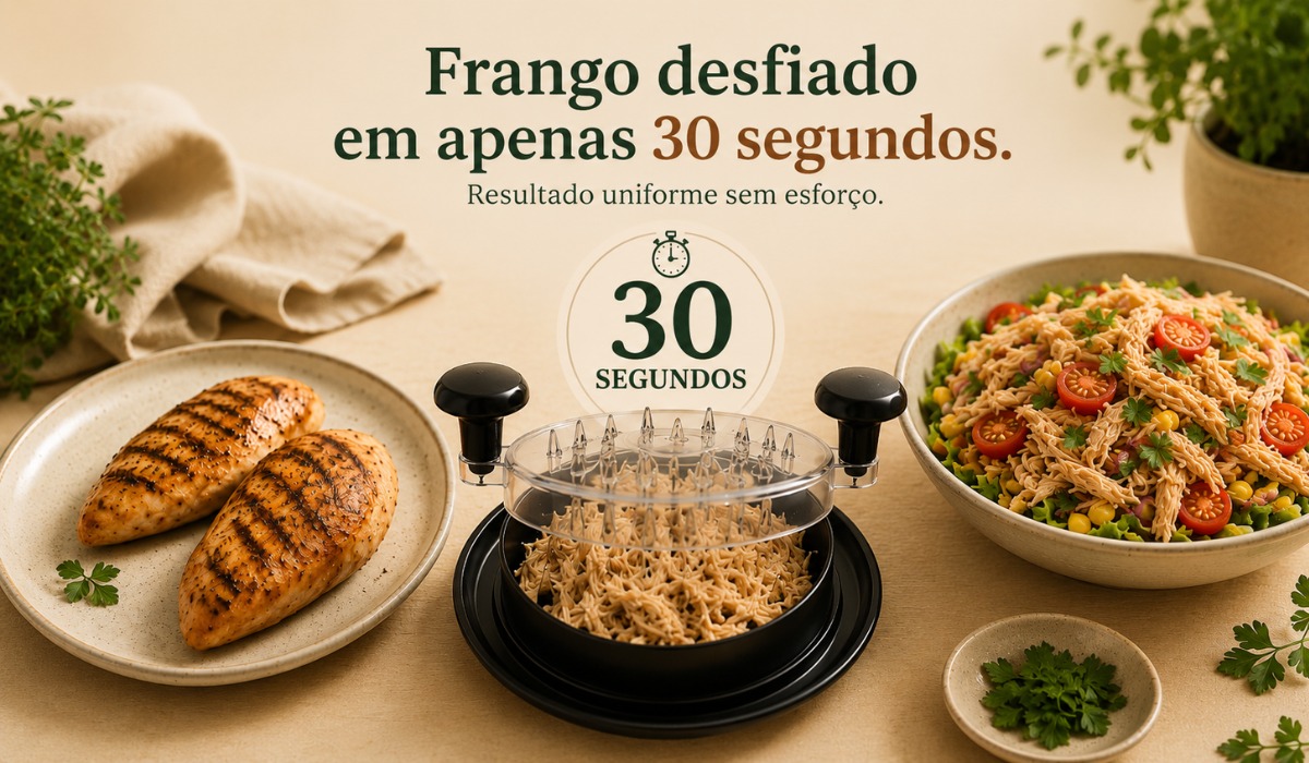 Desfiador de Frango e Alimentos